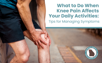 What to Do When Knee Pain Affects Your Daily Activities: Tips for Managing Symptoms